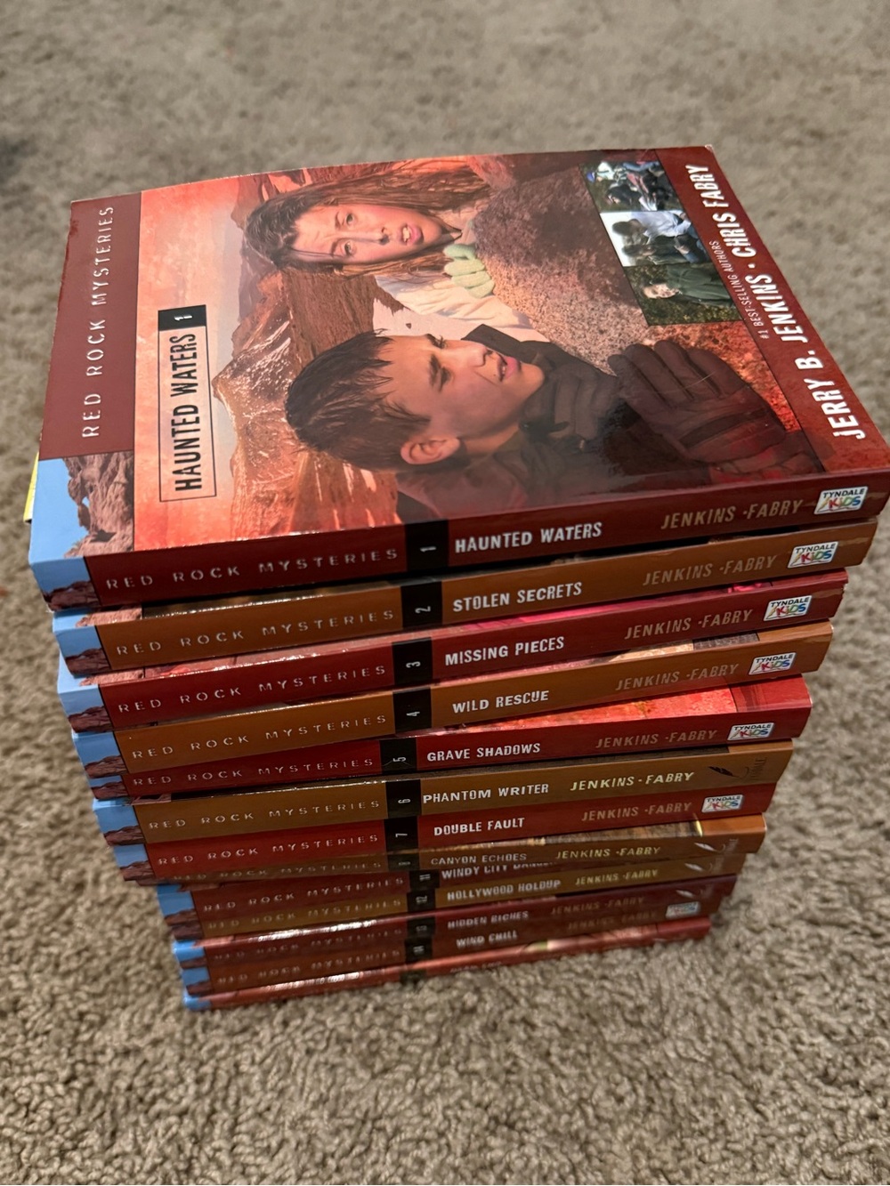 Red Rock Mysteries Books 1–12+ | Jerry B. Jenkins | Large Book Lot